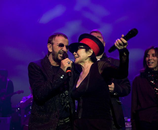 Ringo and Yoko in Iceland